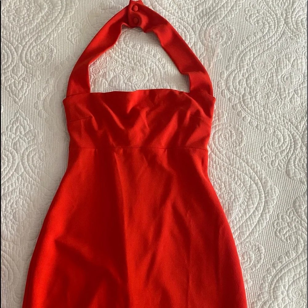 Red Mini Dress - Picture 5 of 8